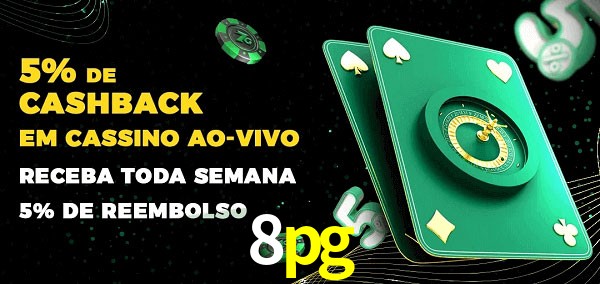Promoções do cassino ao Vivo 8pg